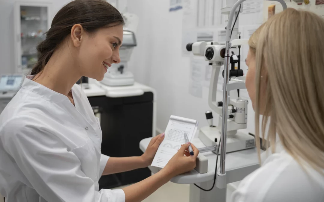 Integrating visual simulation into optometric workflow