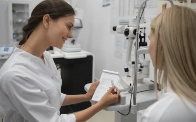 Integrating visual simulation into optometric workflow